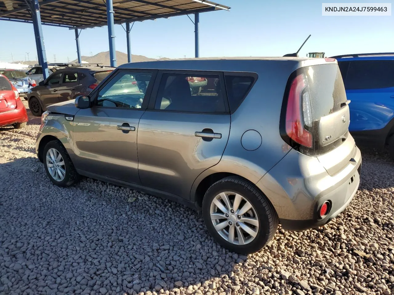 2018 Kia Soul VIN: KNDJN2A24J7599463 Lot: 80778454