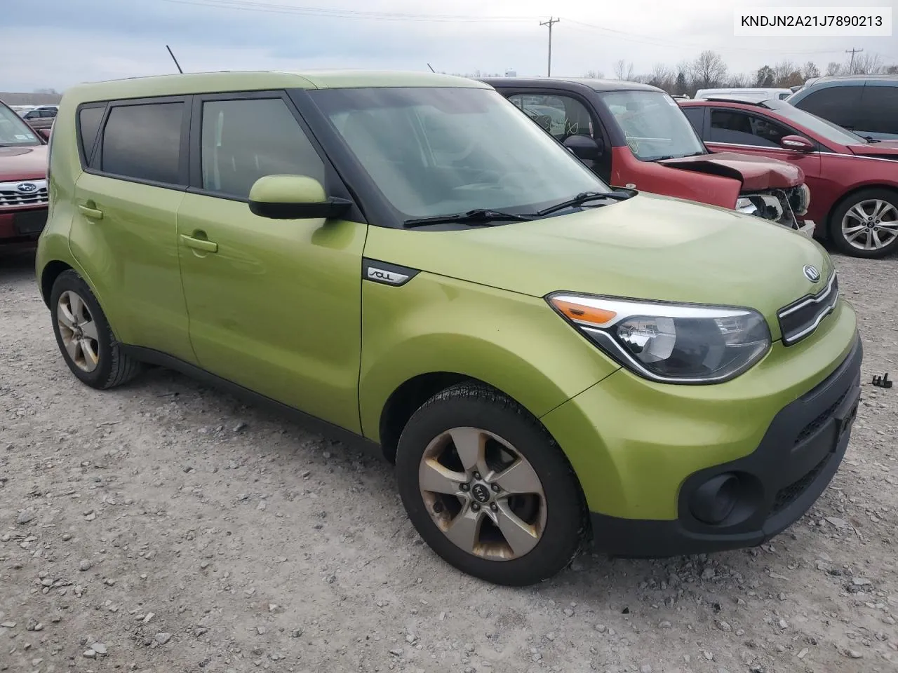 2018 Kia Soul VIN: KNDJN2A21J7890213 Lot: 81065574