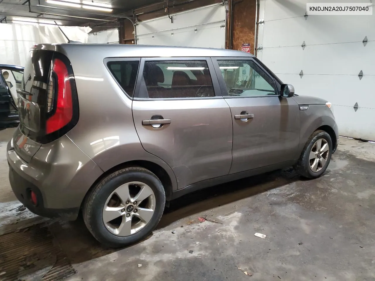 2018 Kia Soul VIN: KNDJN2A20J7507040 Lot: 81072934