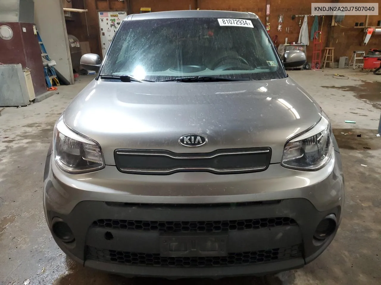 2018 Kia Soul VIN: KNDJN2A20J7507040 Lot: 81072934