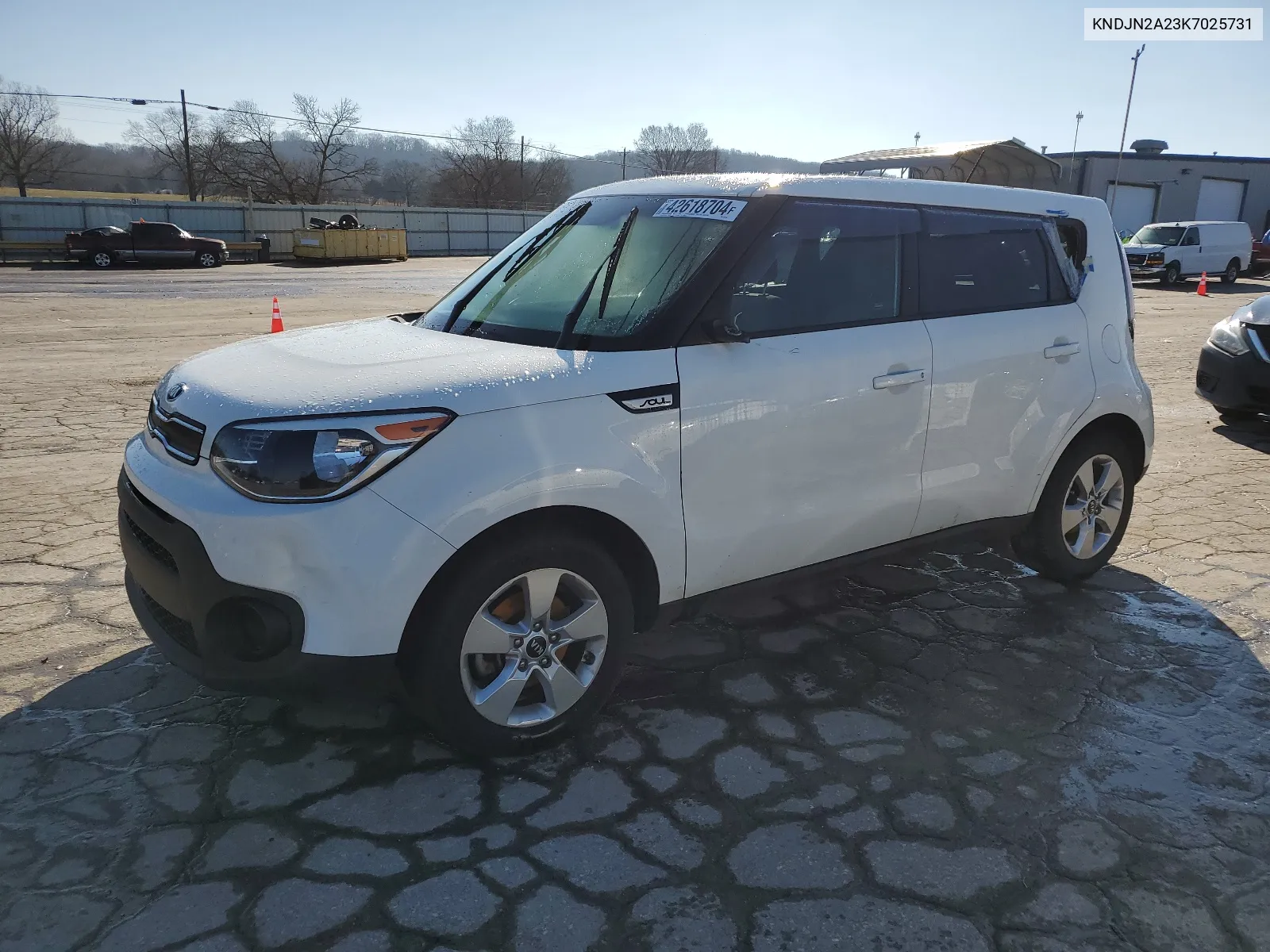 2019 Kia Soul VIN: KNDJN2A23K7025731 Lot: 42618704