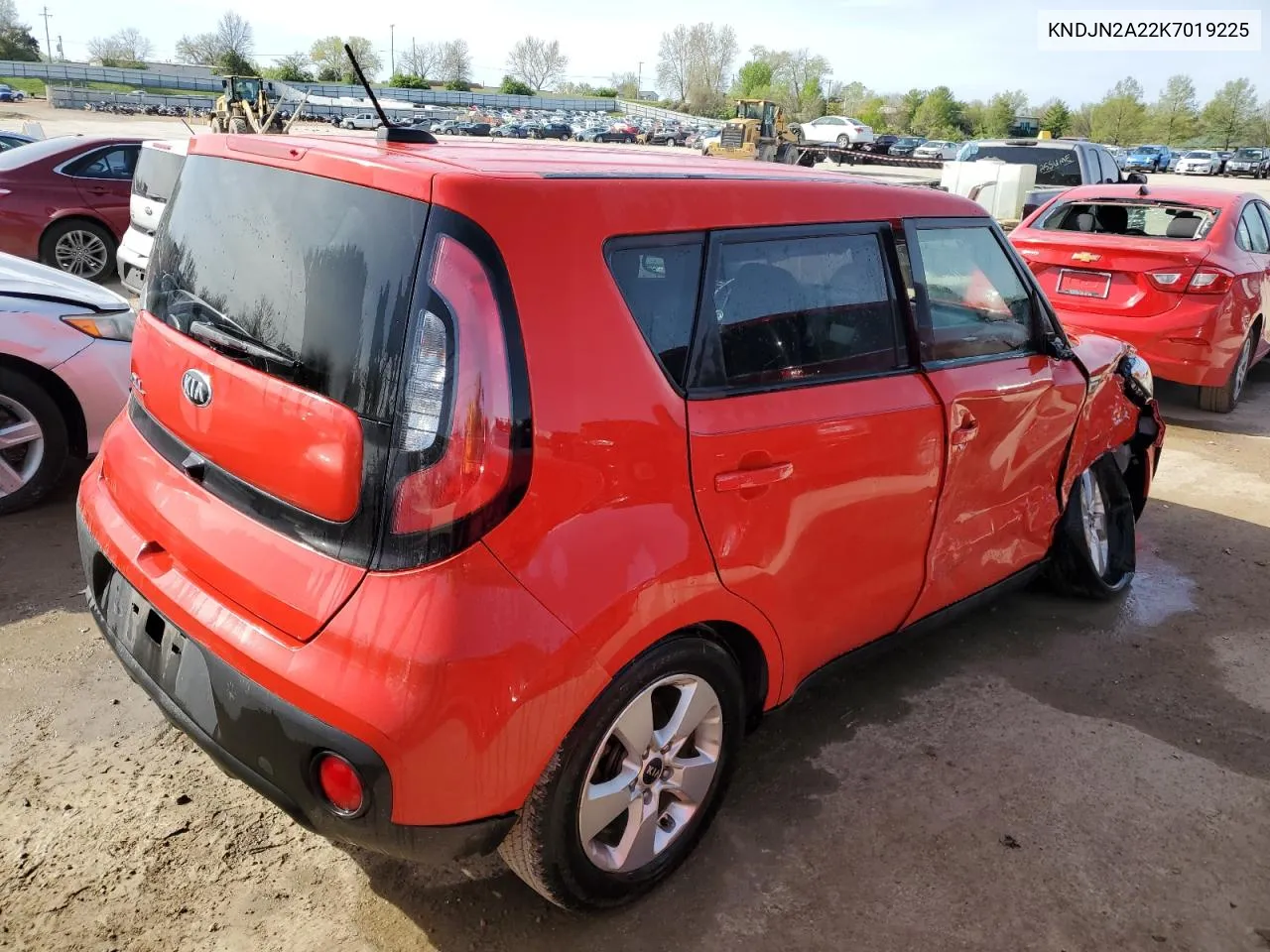 2019 Kia Soul VIN: KNDJN2A22K7019225 Lot: 49768364