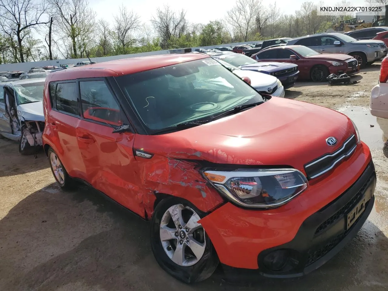 2019 Kia Soul VIN: KNDJN2A22K7019225 Lot: 49768364