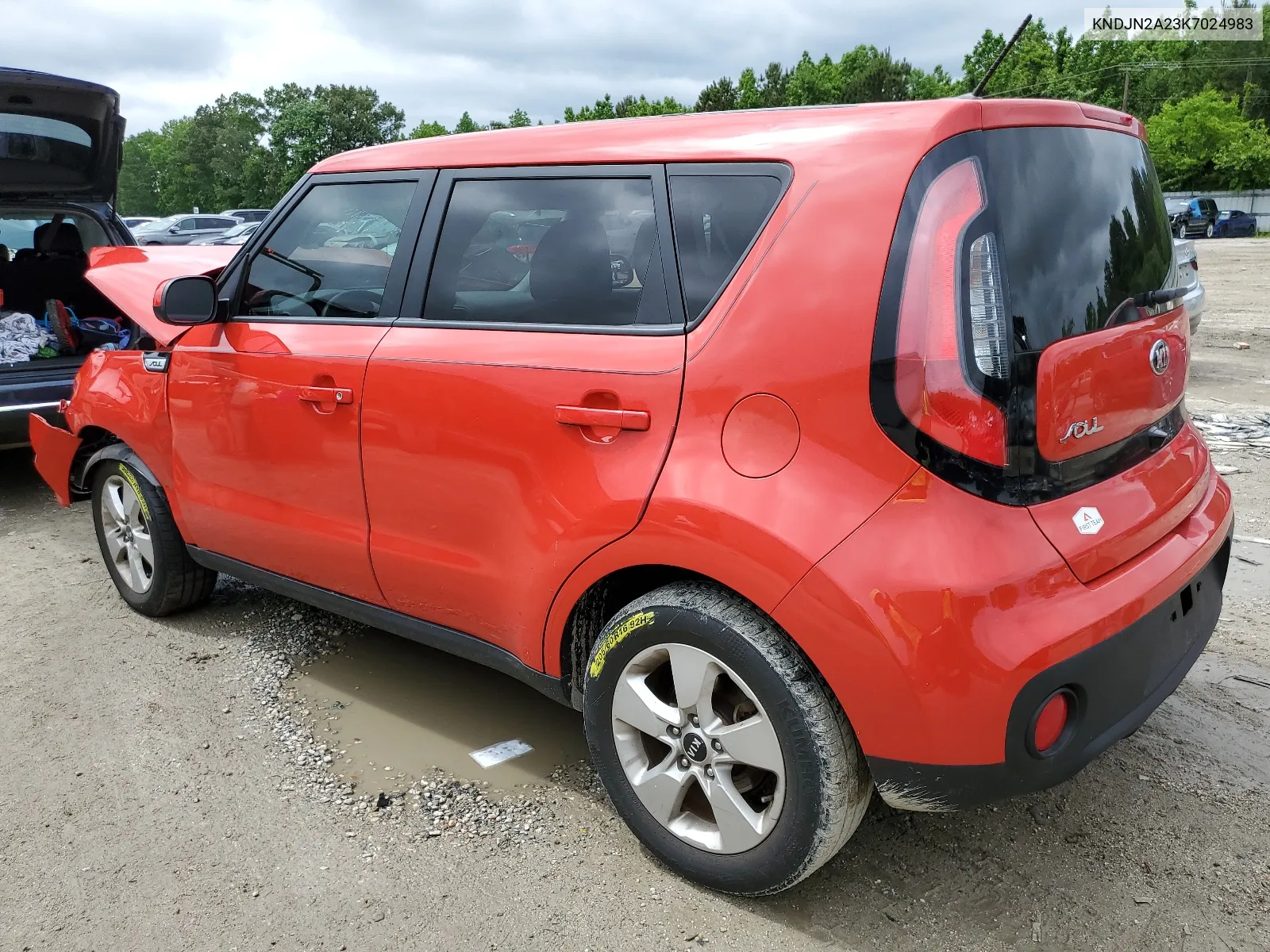 2019 Kia Soul VIN: KNDJN2A23K7024983 Lot: 54921124