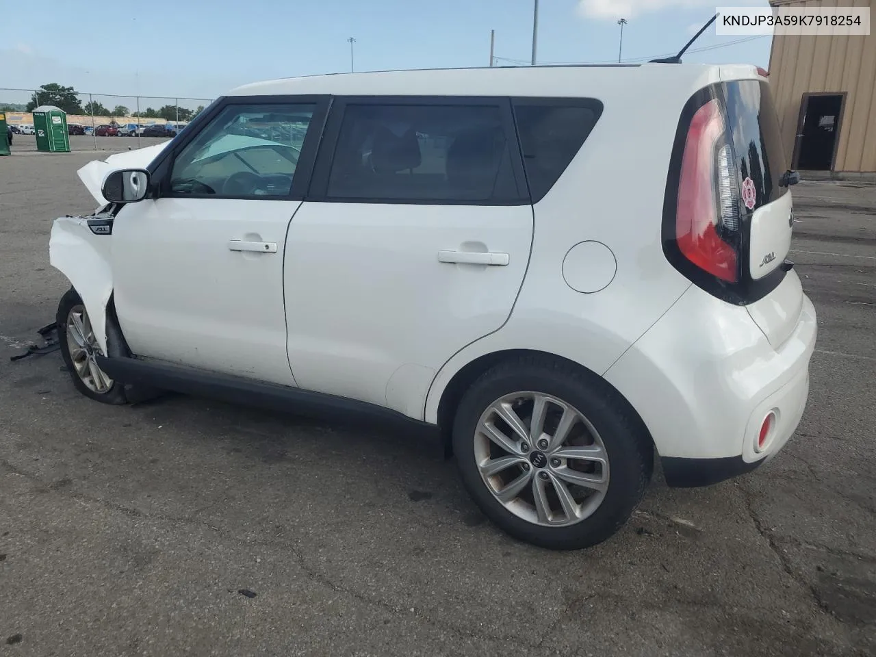 2019 Kia Soul + VIN: KNDJP3A59K7918254 Lot: 57397264