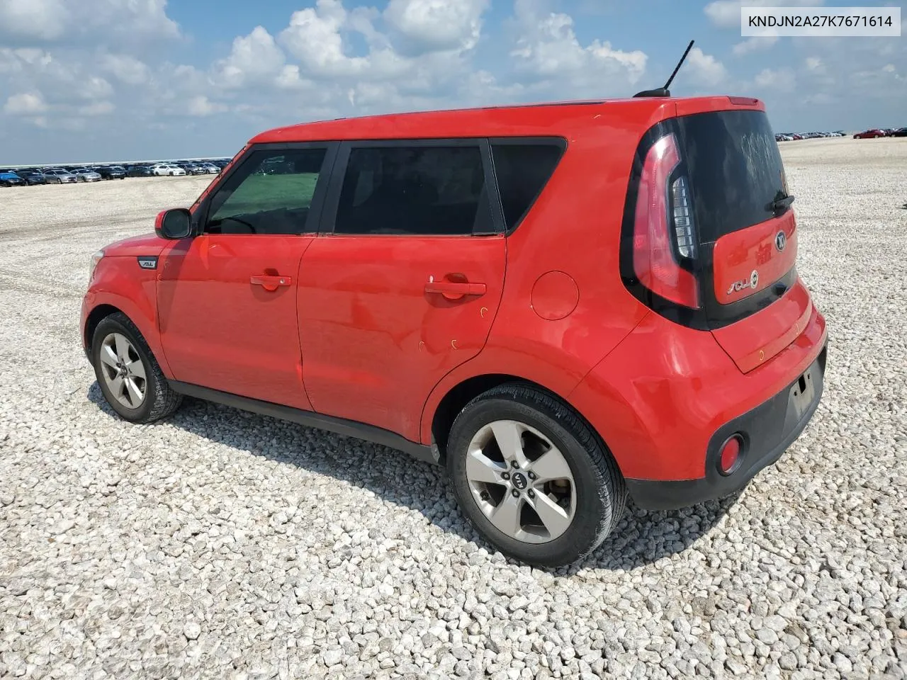 2019 Kia Soul VIN: KNDJN2A27K7671614 Lot: 58915584