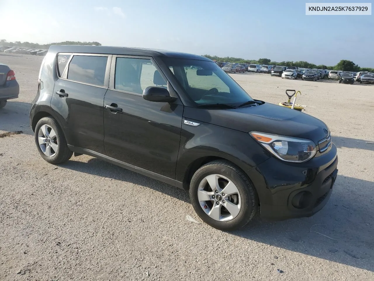 2019 Kia Soul VIN: KNDJN2A25K7637929 Lot: 60722584