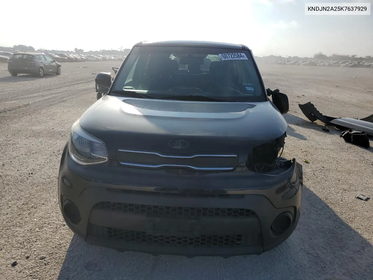 2019 Kia Soul VIN: KNDJN2A25K7637929 Lot: 60722584