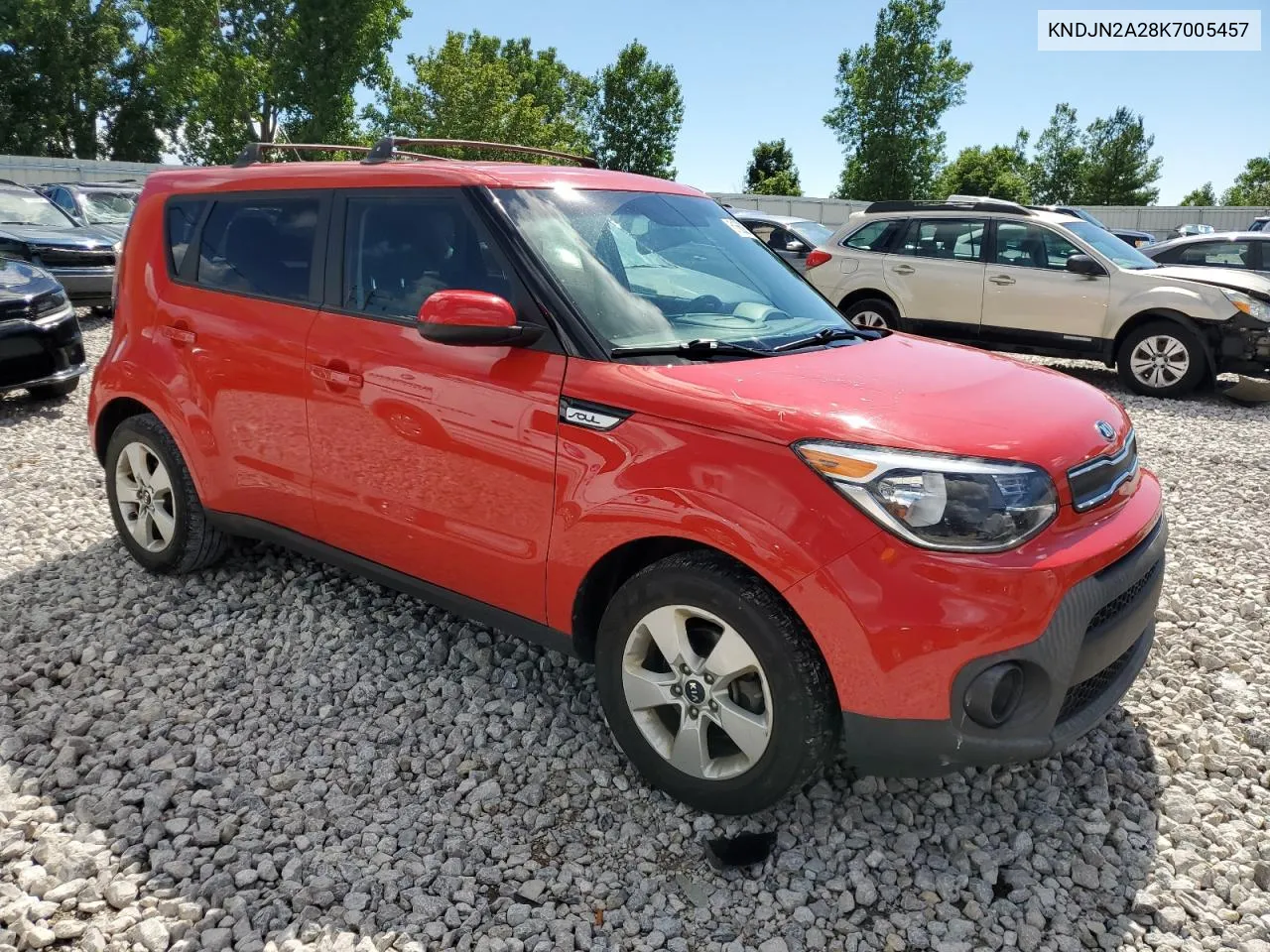 2019 Kia Soul VIN: KNDJN2A28K7005457 Lot: 61669274