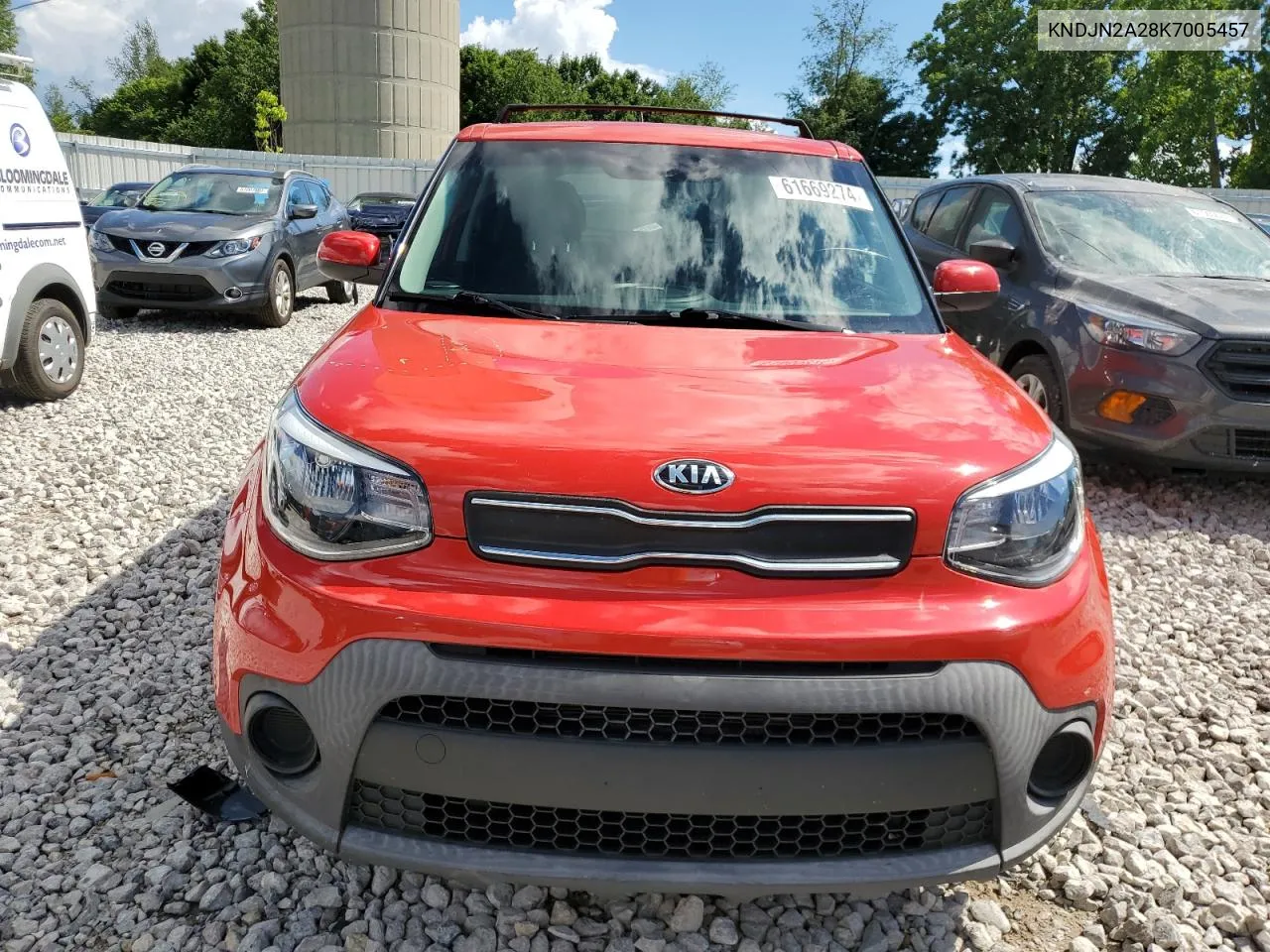 2019 Kia Soul VIN: KNDJN2A28K7005457 Lot: 61669274