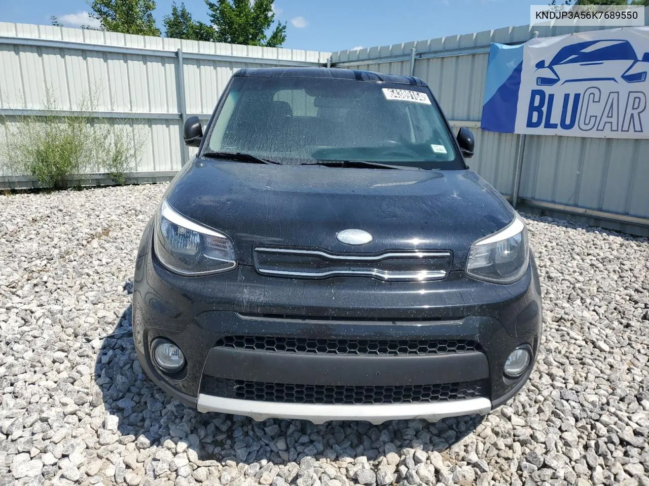 2019 Kia Soul + VIN: KNDJP3A56K7689550 Lot: 64389164