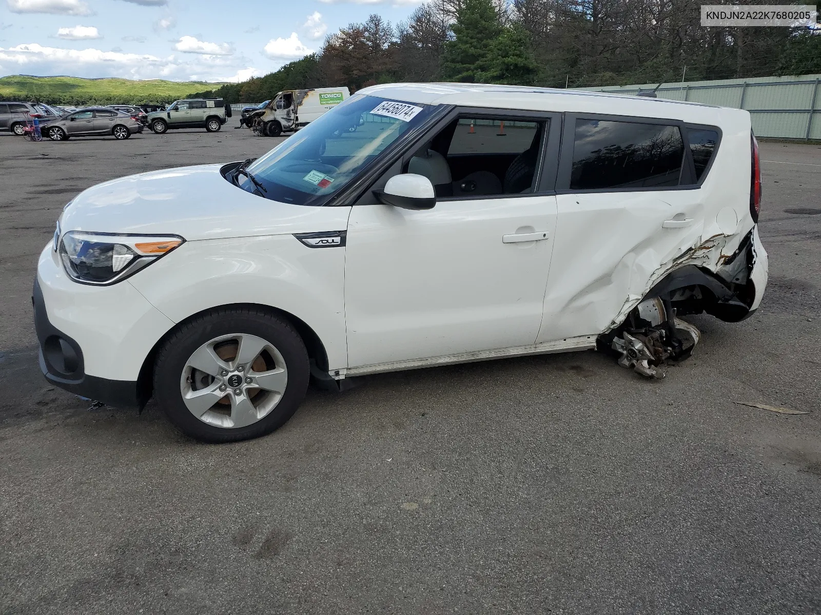 2019 Kia Soul VIN: KNDJN2A22K7680205 Lot: 64456074