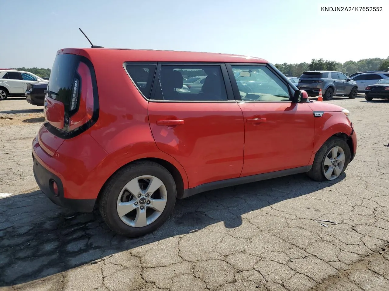 2019 Kia Soul VIN: KNDJN2A24K7652552 Lot: 66307184