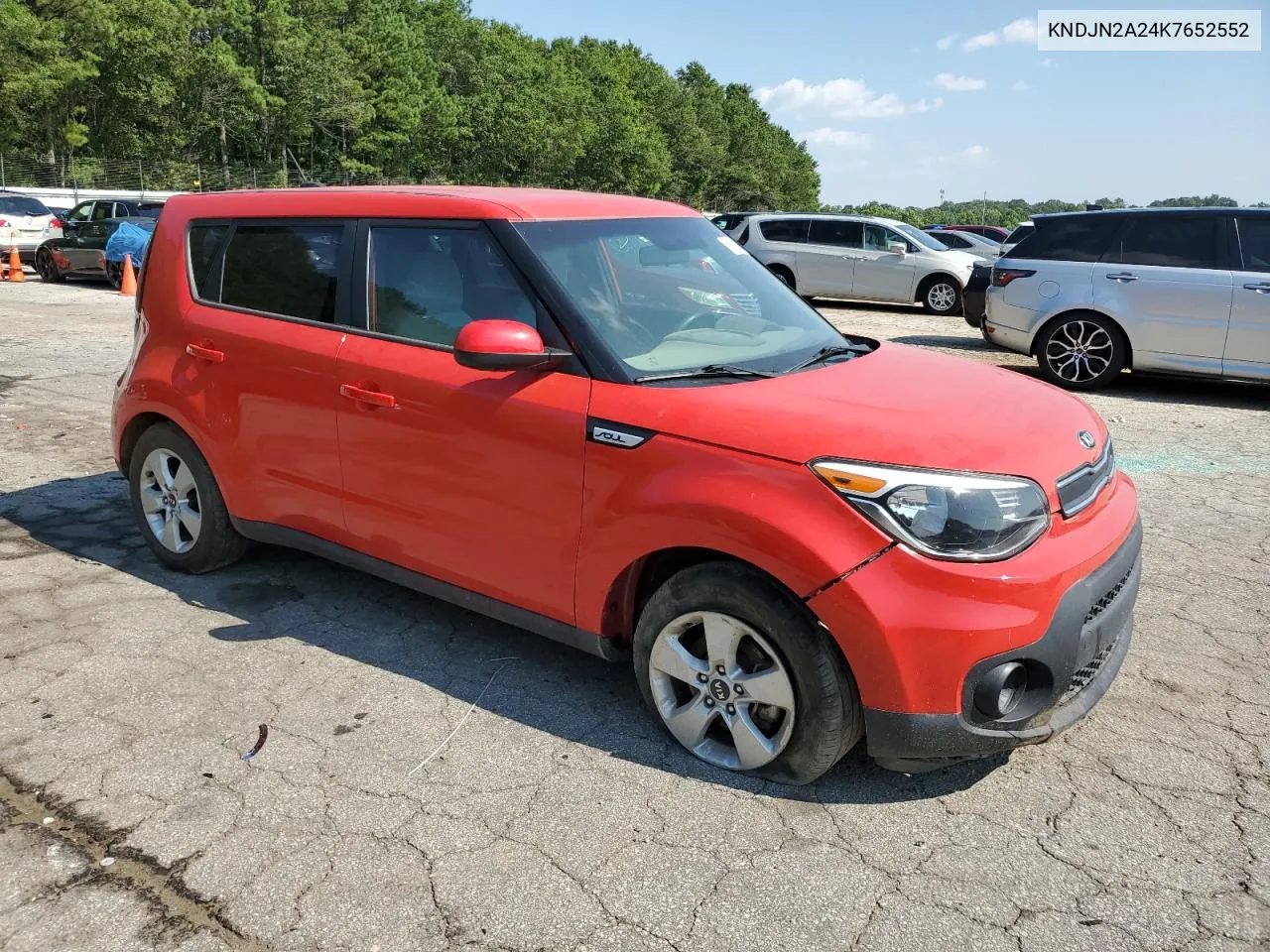 2019 Kia Soul VIN: KNDJN2A24K7652552 Lot: 66307184