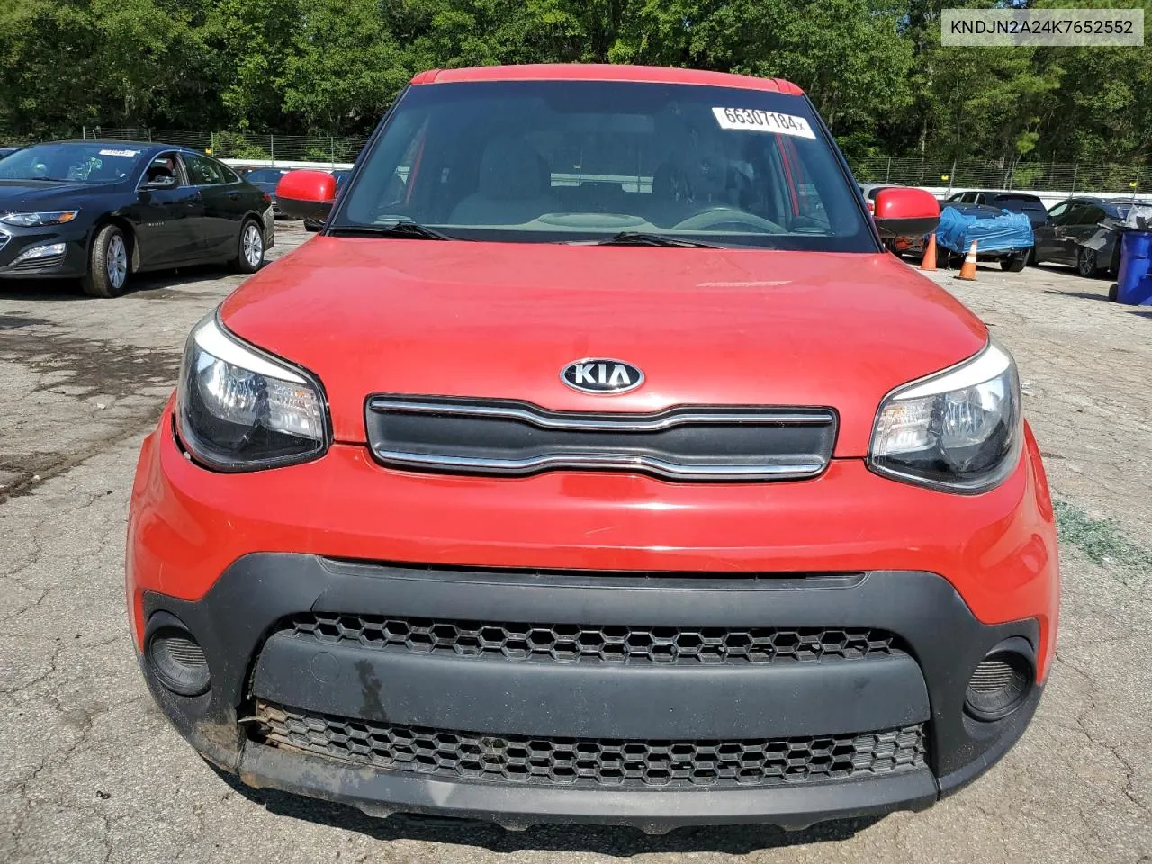 2019 Kia Soul VIN: KNDJN2A24K7652552 Lot: 66307184