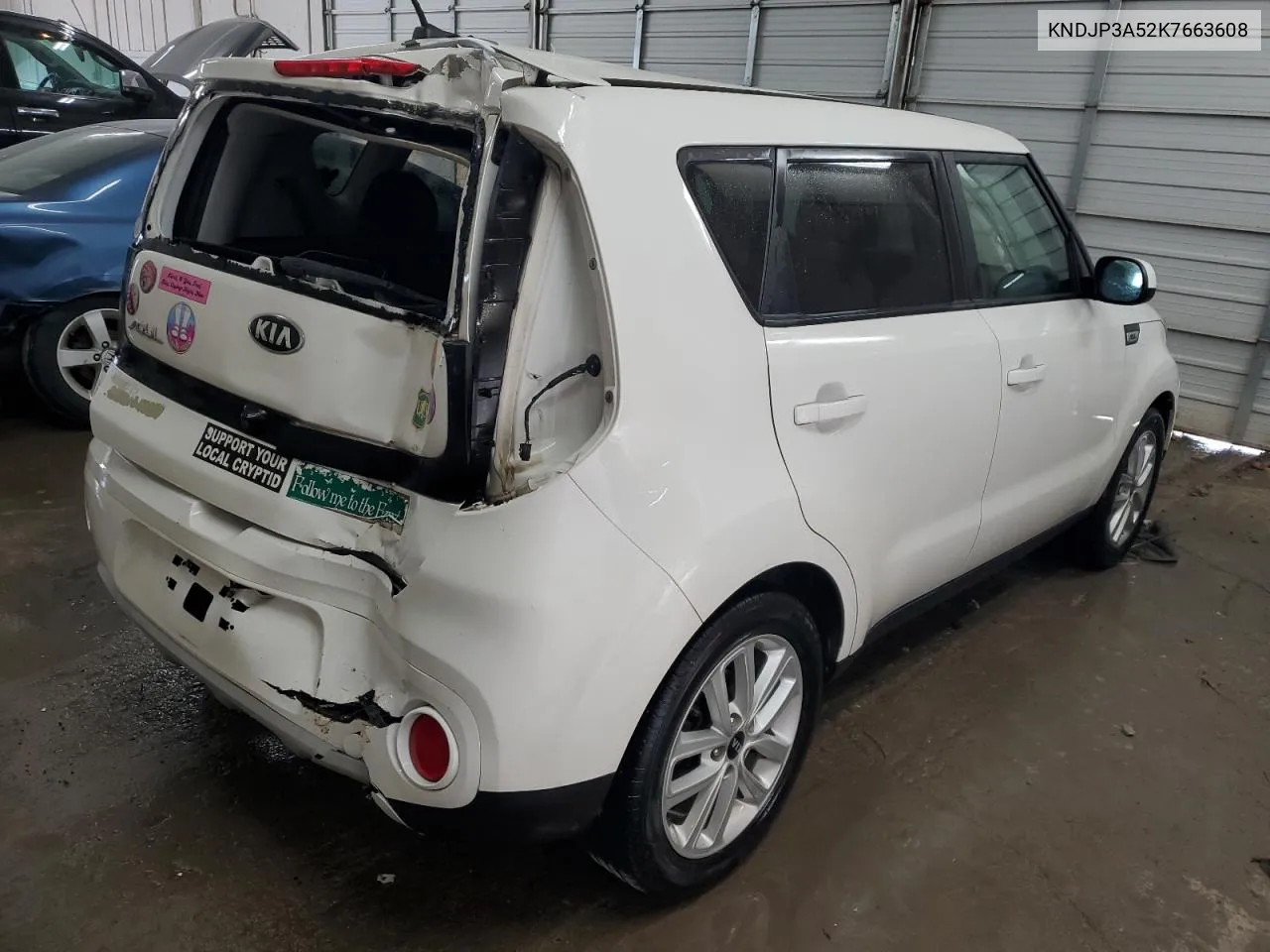 2019 Kia Soul + VIN: KNDJP3A52K7663608 Lot: 67655564