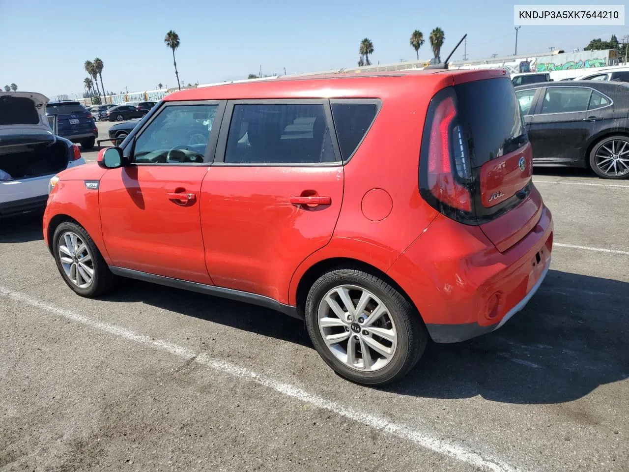 2019 Kia Soul + VIN: KNDJP3A5XK7644210 Lot: 69323124