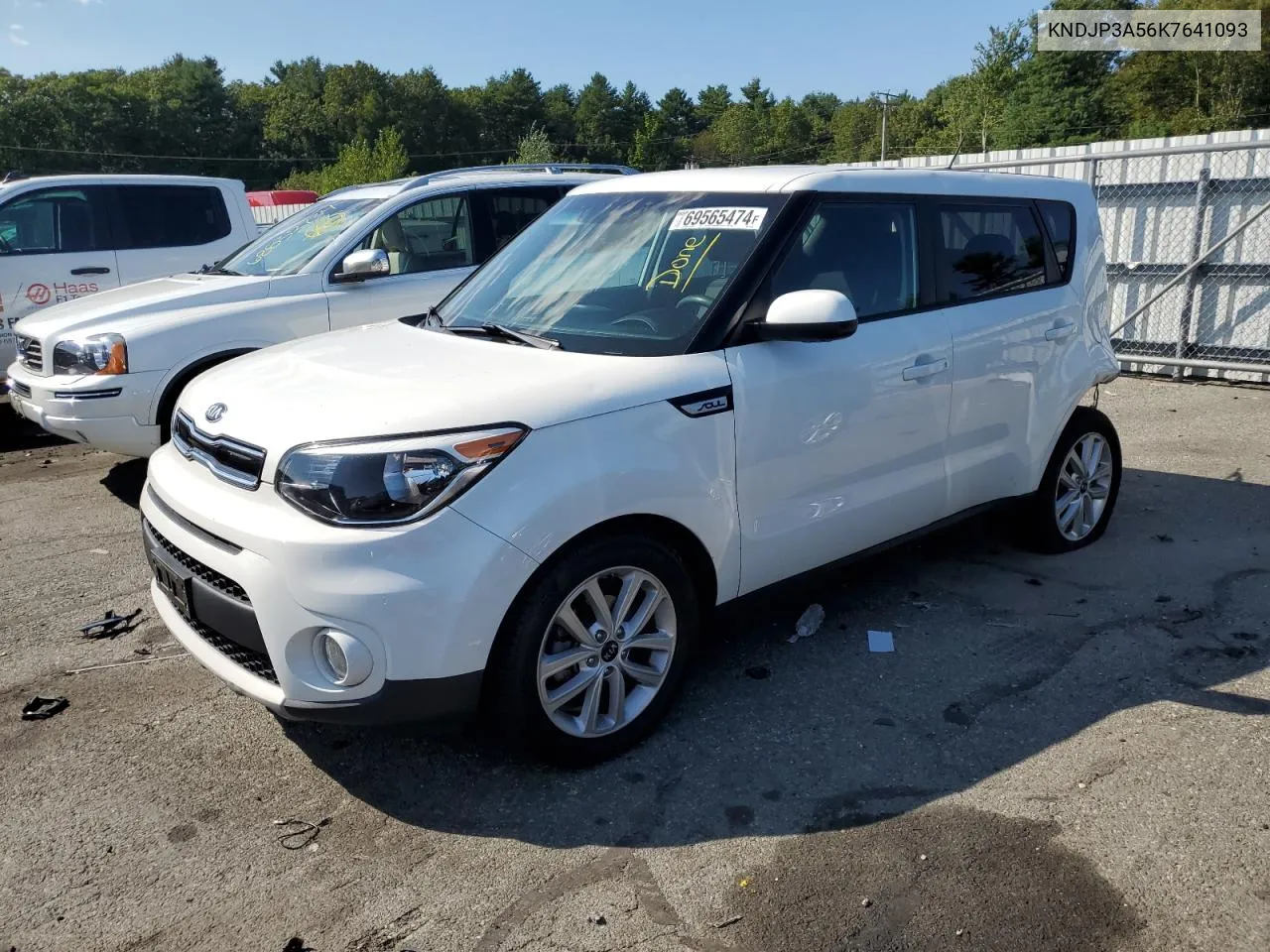 2019 Kia Soul + VIN: KNDJP3A56K7641093 Lot: 69565474