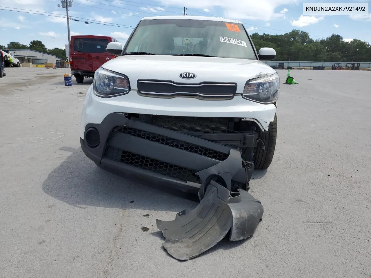 2019 Kia Soul VIN: KNDJN2A2XK7921492 Lot: 69620634