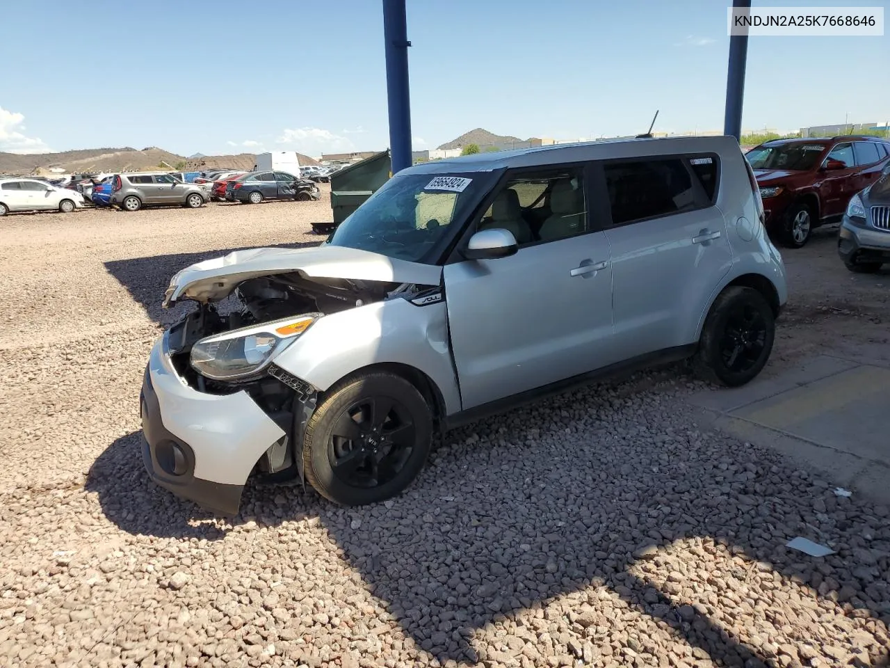 KNDJN2A25K7668646 2019 Kia Soul