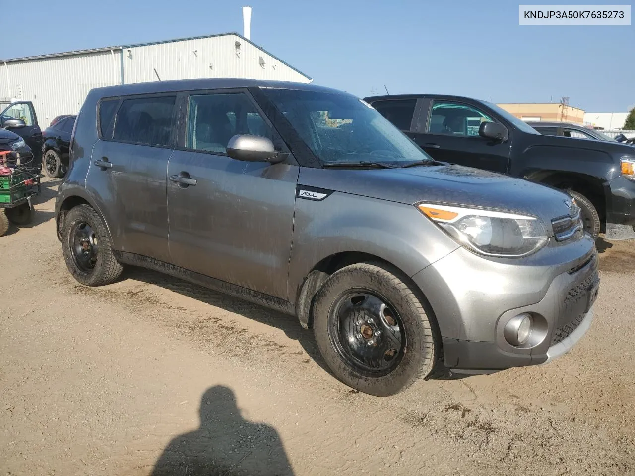 2019 Kia Soul + VIN: KNDJP3A50K7635273 Lot: 69992714