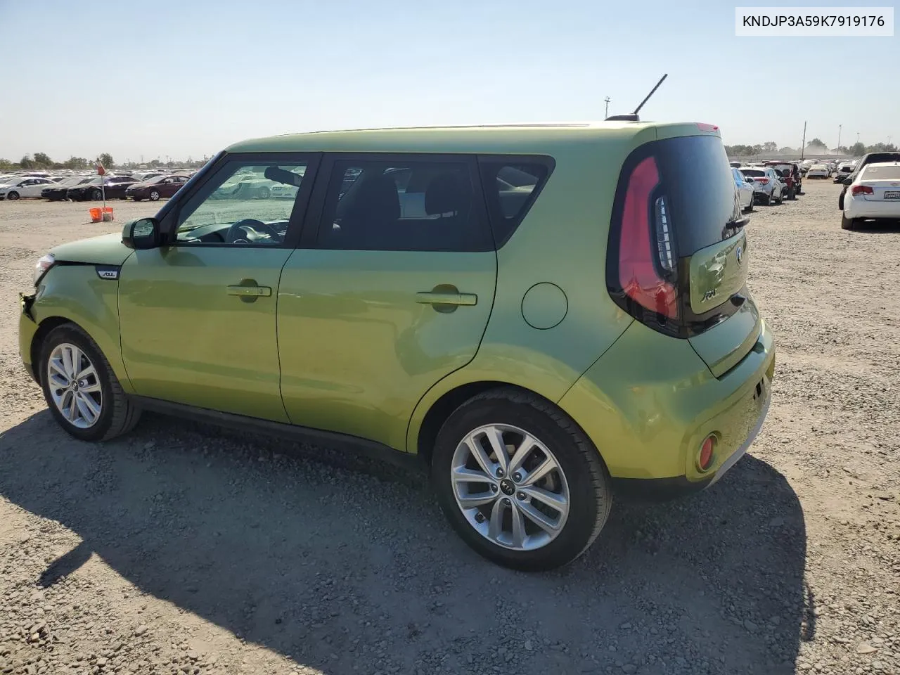 2019 Kia Soul + VIN: KNDJP3A59K7919176 Lot: 70090754