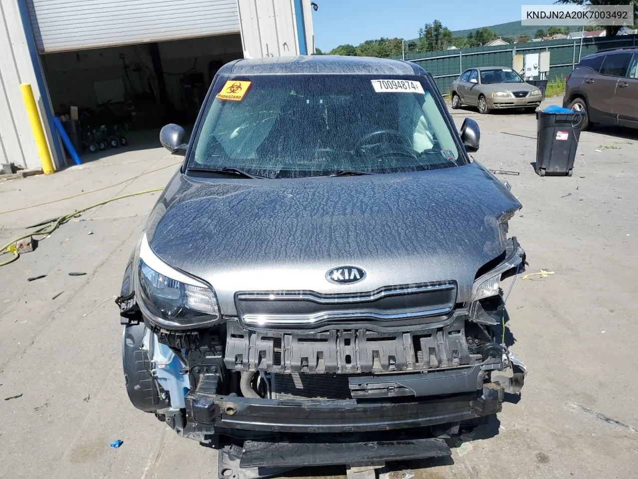 2019 Kia Soul VIN: KNDJN2A20K7003492 Lot: 70094874