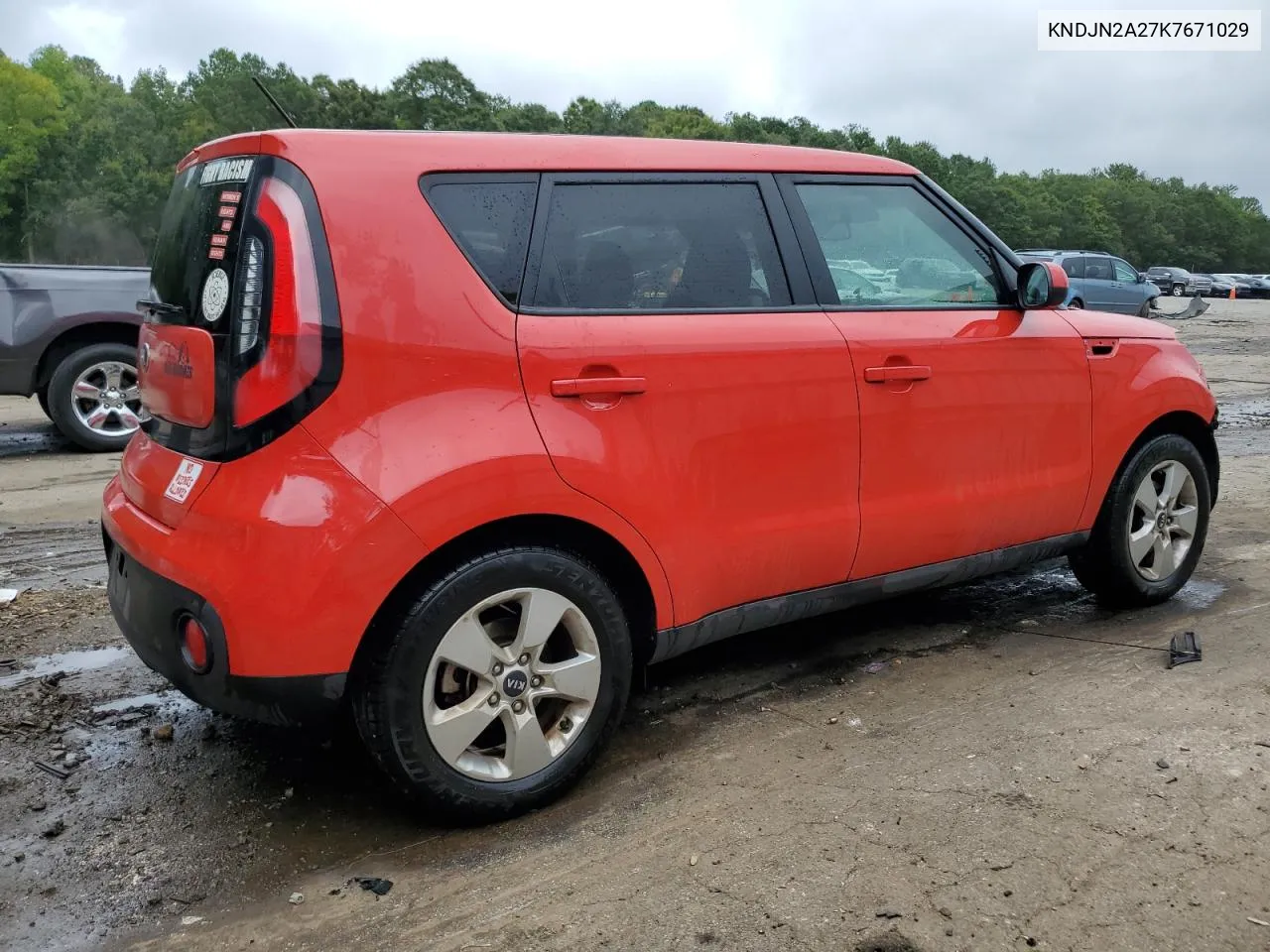 2019 Kia Soul VIN: KNDJN2A27K7671029 Lot: 70315434