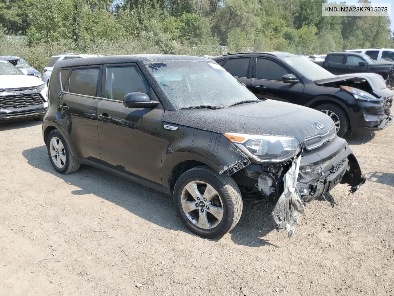 2019 Kia Soul VIN: KNDJN2A23K7915078 Lot: 70809494