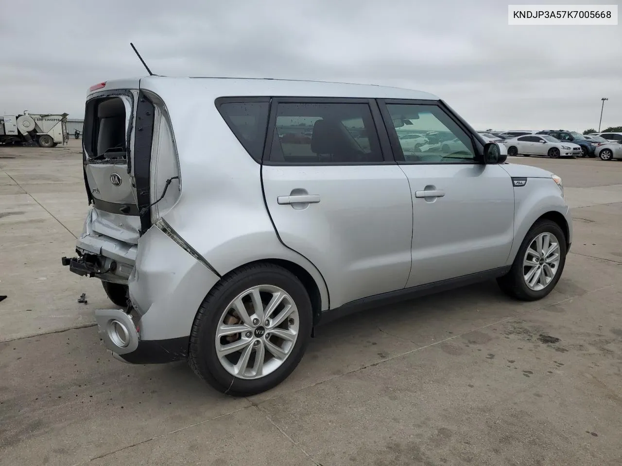 2019 Kia Soul + VIN: KNDJP3A57K7005668 Lot: 70933474