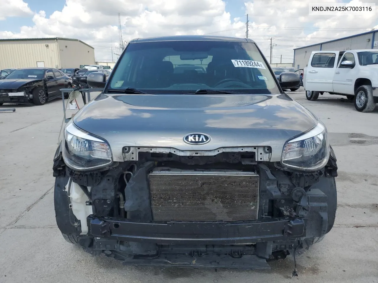 2019 Kia Soul VIN: KNDJN2A25K7003116 Lot: 71189244