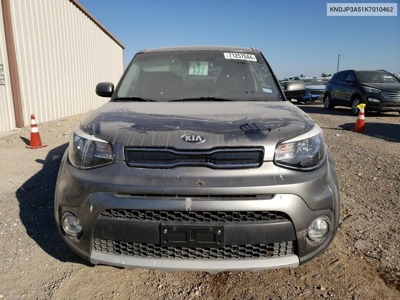 2019 Kia Soul + VIN: KNDJP3A51K7010462 Lot: 71257044