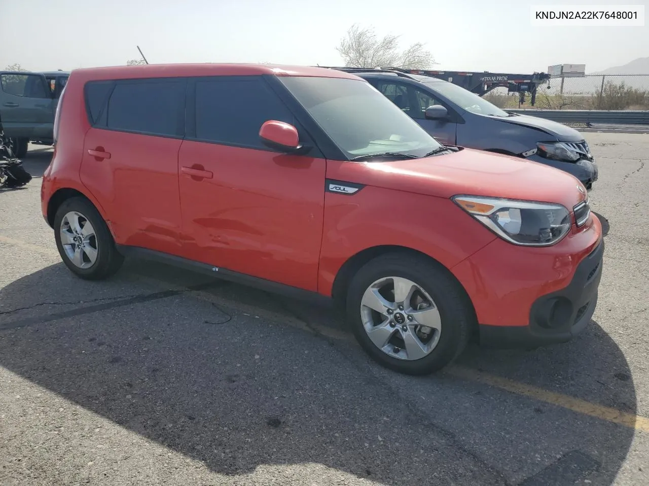 2019 Kia Soul VIN: KNDJN2A22K7648001 Lot: 71442624