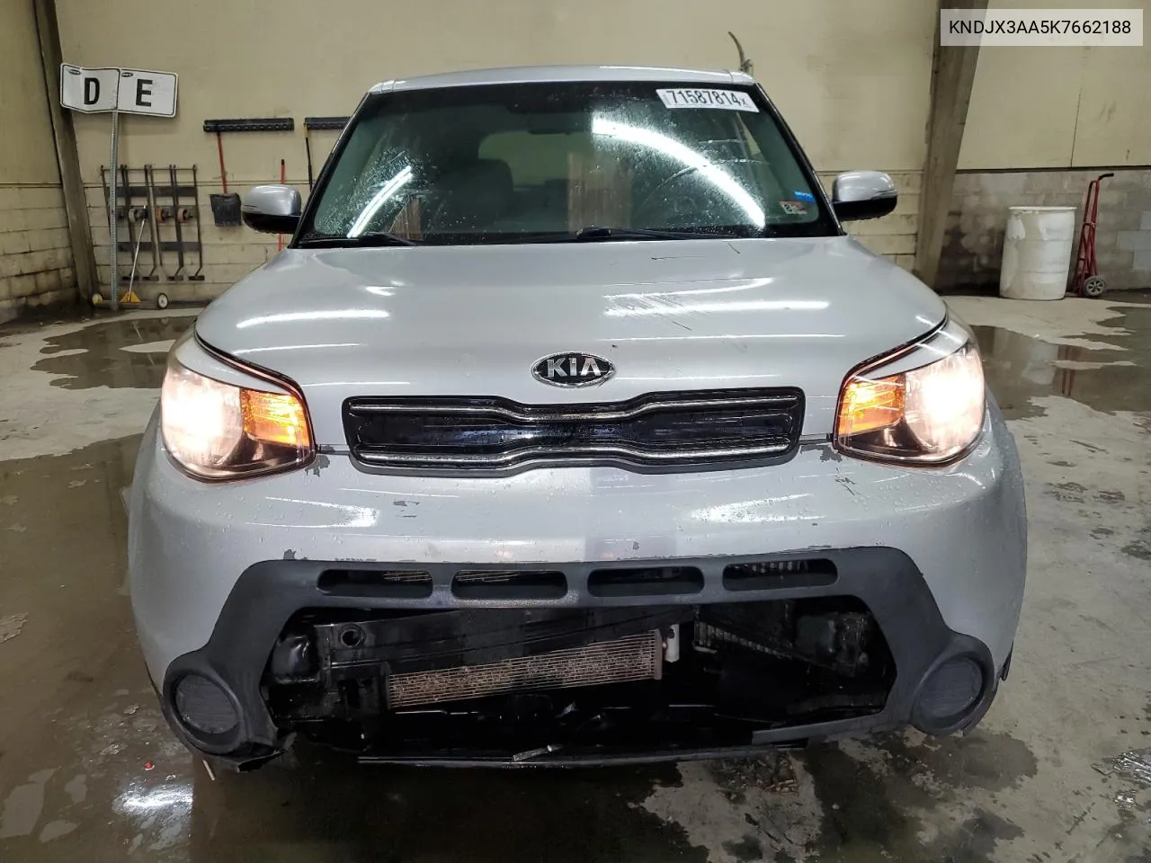 2019 Kia Soul ! VIN: KNDJX3AA5K7662188 Lot: 71587814