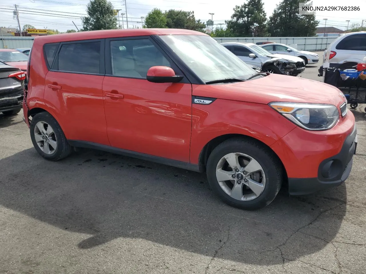 2019 Kia Soul VIN: KNDJN2A29K7682386 Lot: 71708994