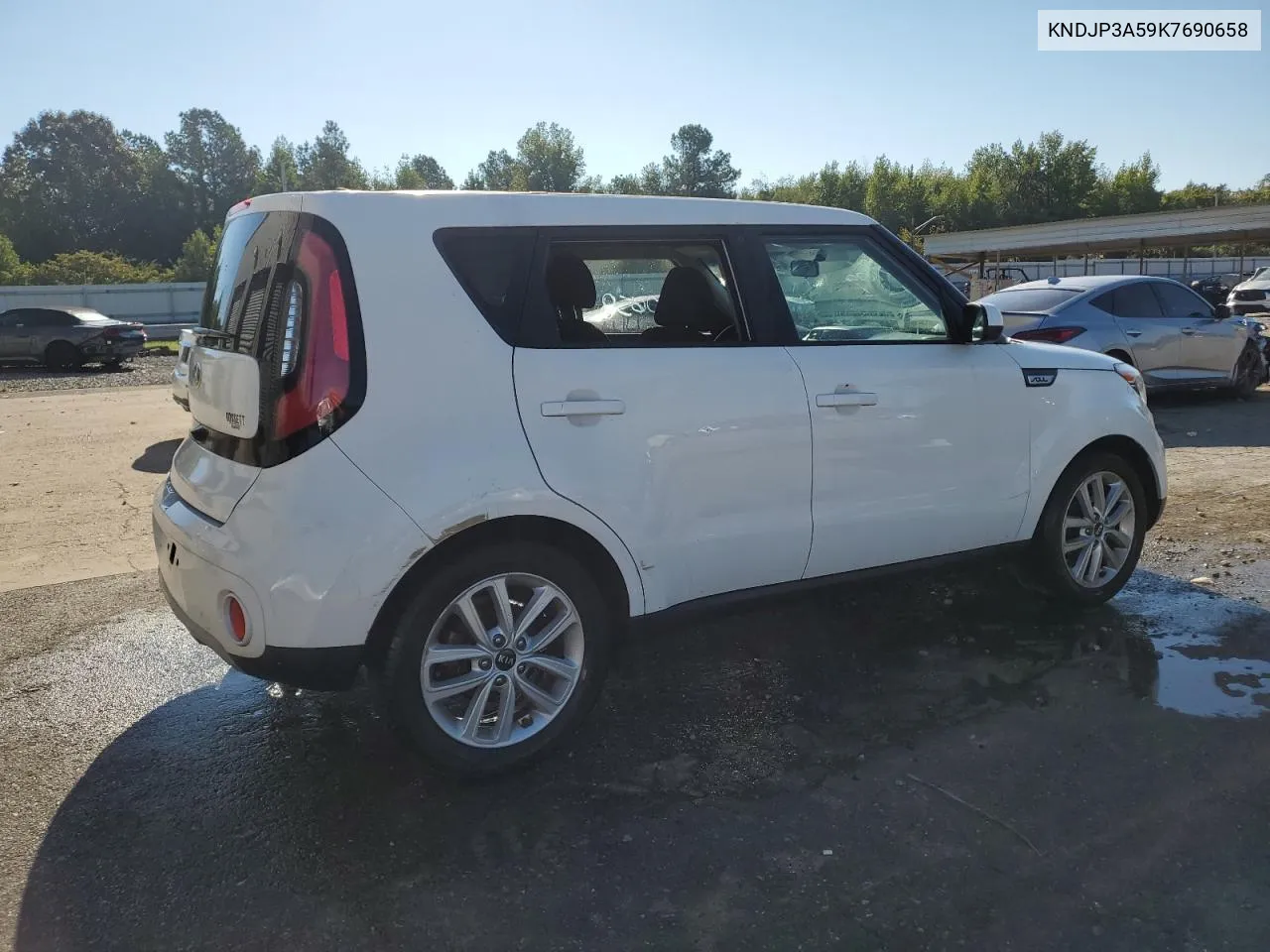 2019 Kia Soul + VIN: KNDJP3A59K7690658 Lot: 72066604