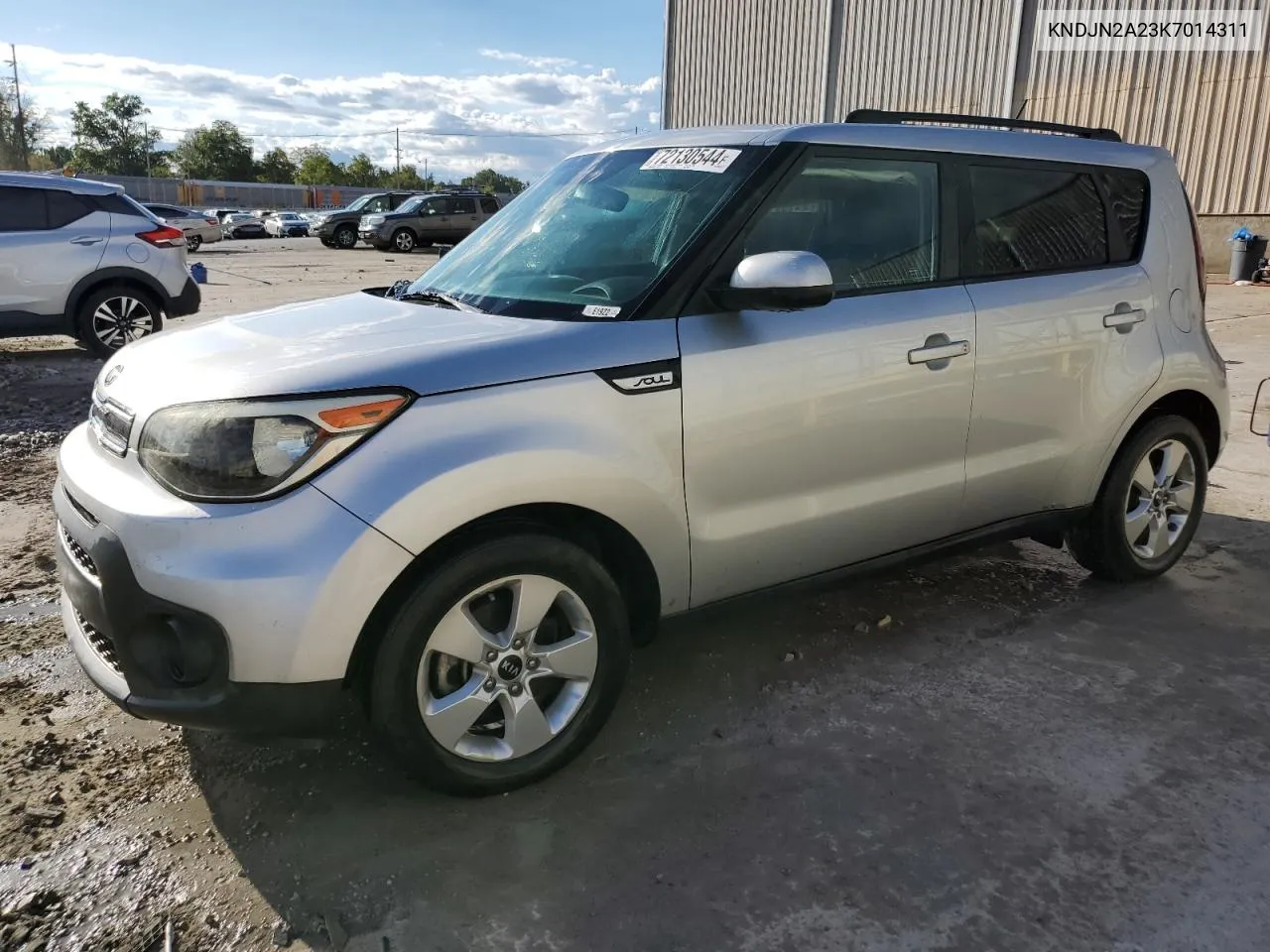 2019 Kia Soul VIN: KNDJN2A23K7014311 Lot: 72130544