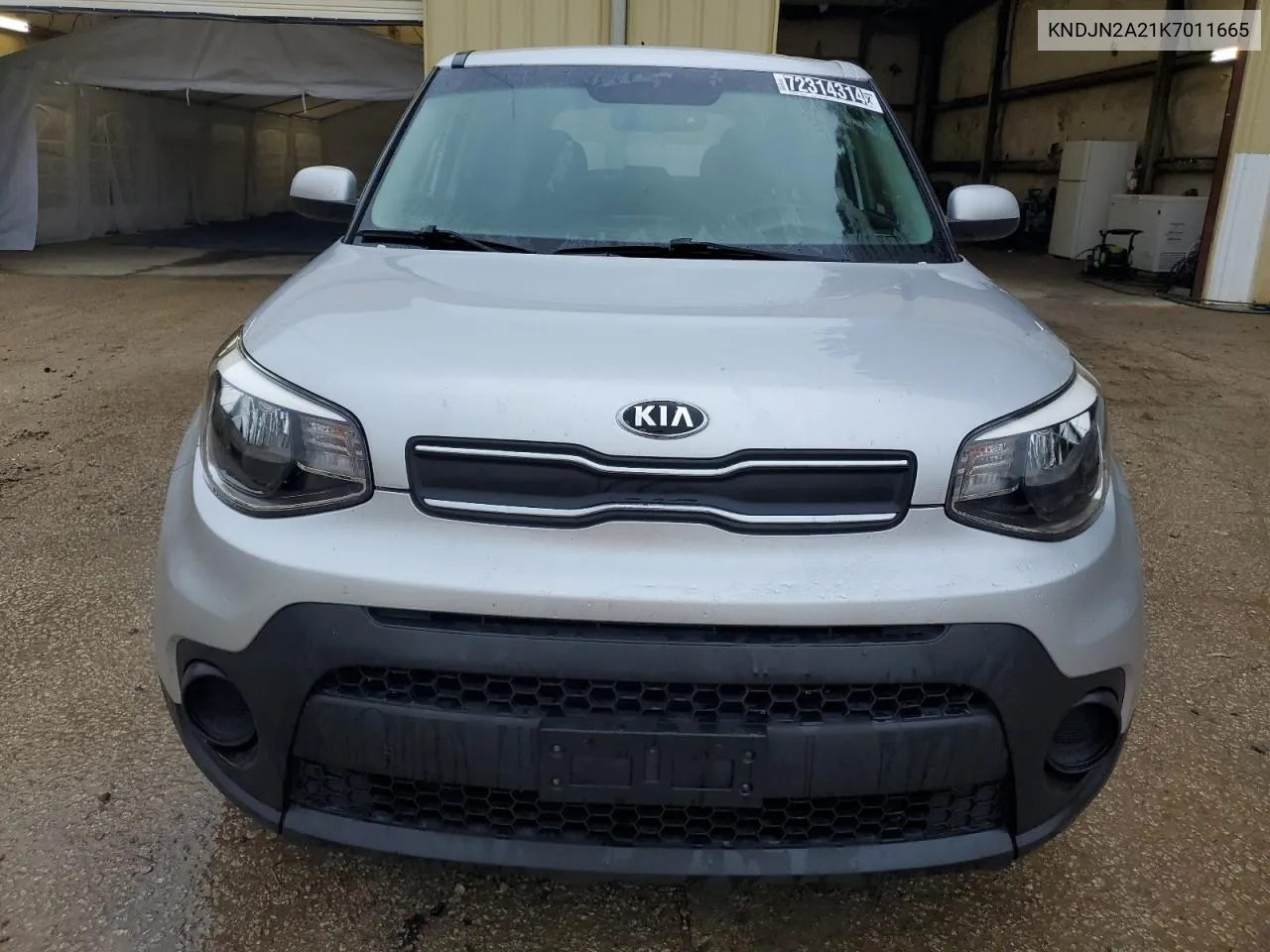 2019 Kia Soul VIN: KNDJN2A21K7011665 Lot: 72314314