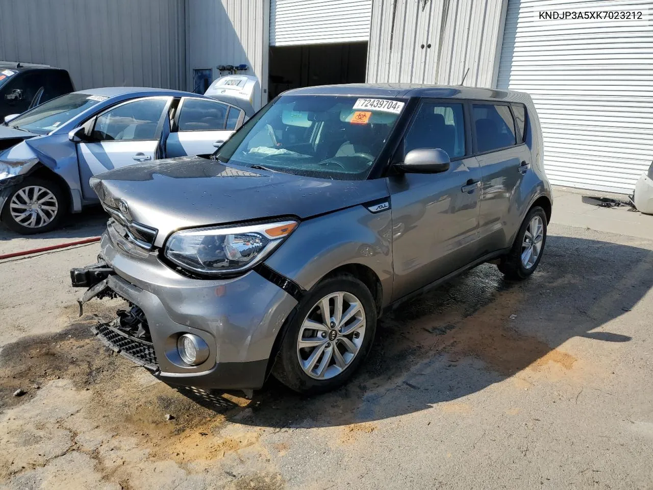 2019 Kia Soul + VIN: KNDJP3A5XK7023212 Lot: 72439704