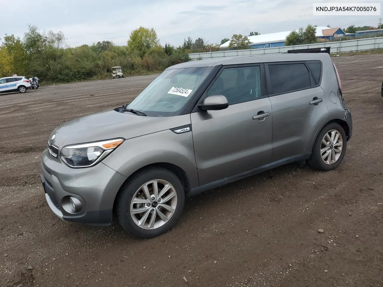 2019 Kia Soul + VIN: KNDJP3A54K7005076 Lot: 72584524