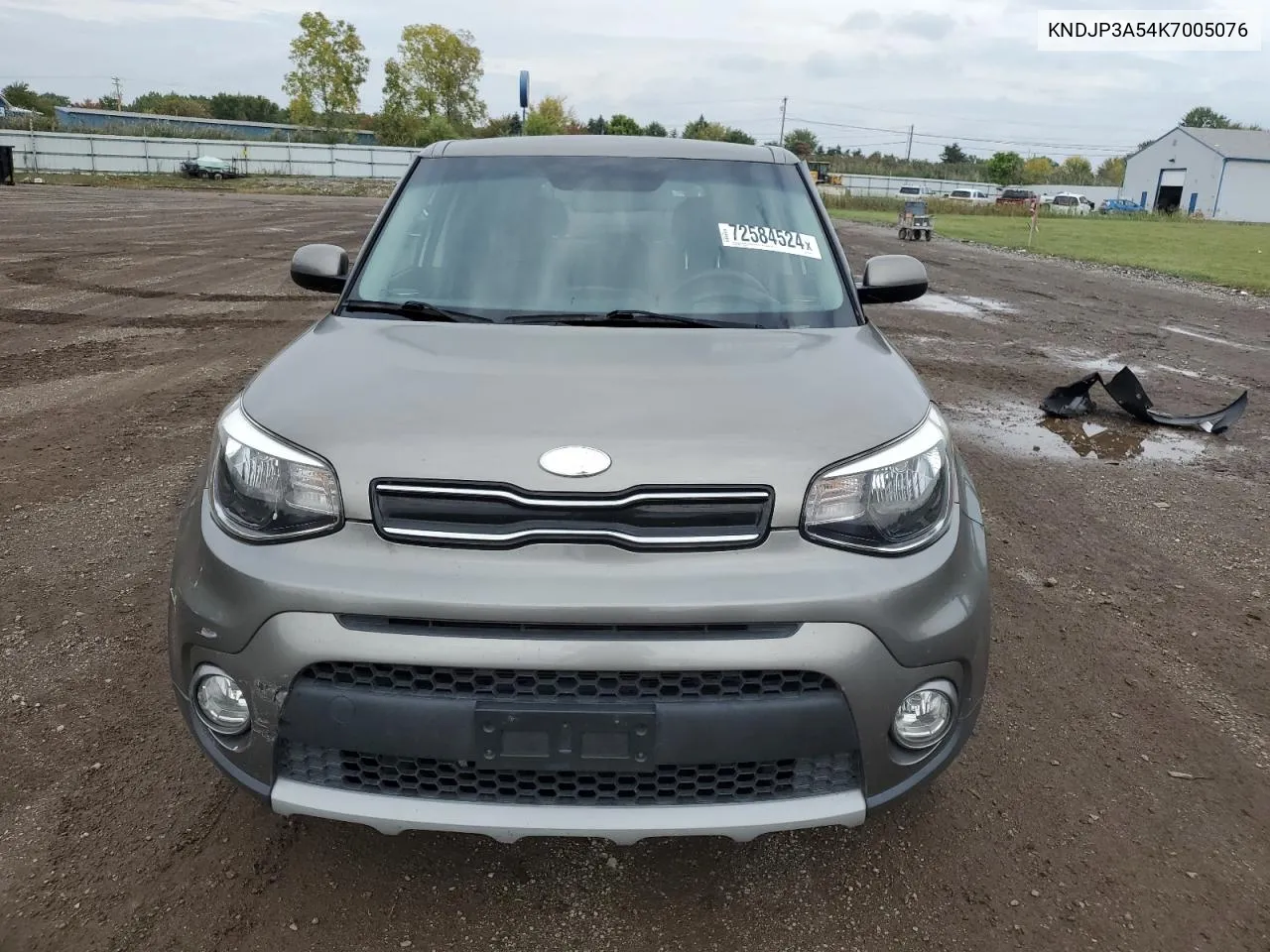 2019 Kia Soul + VIN: KNDJP3A54K7005076 Lot: 72584524