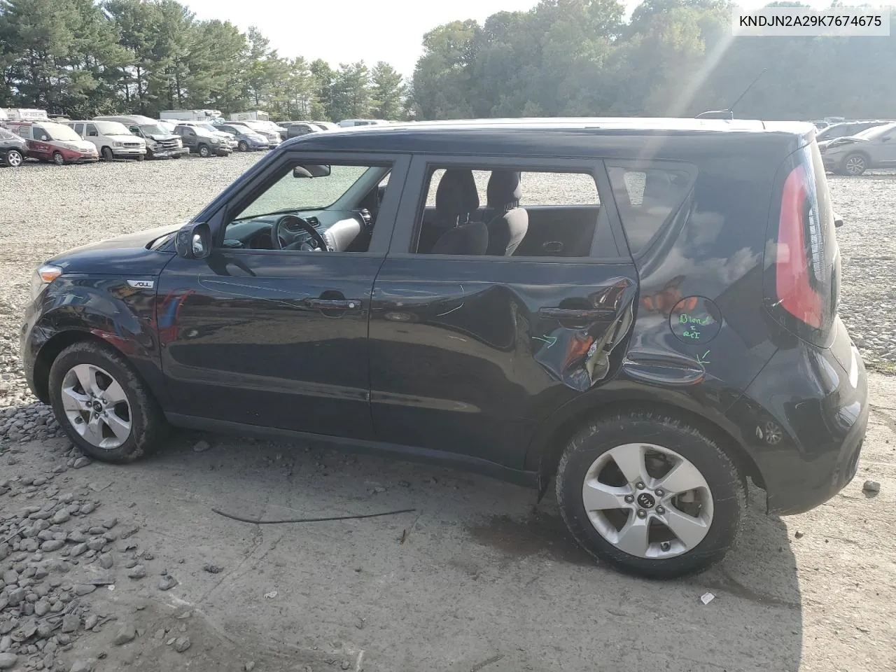 2019 Kia Soul VIN: KNDJN2A29K7674675 Lot: 72716514