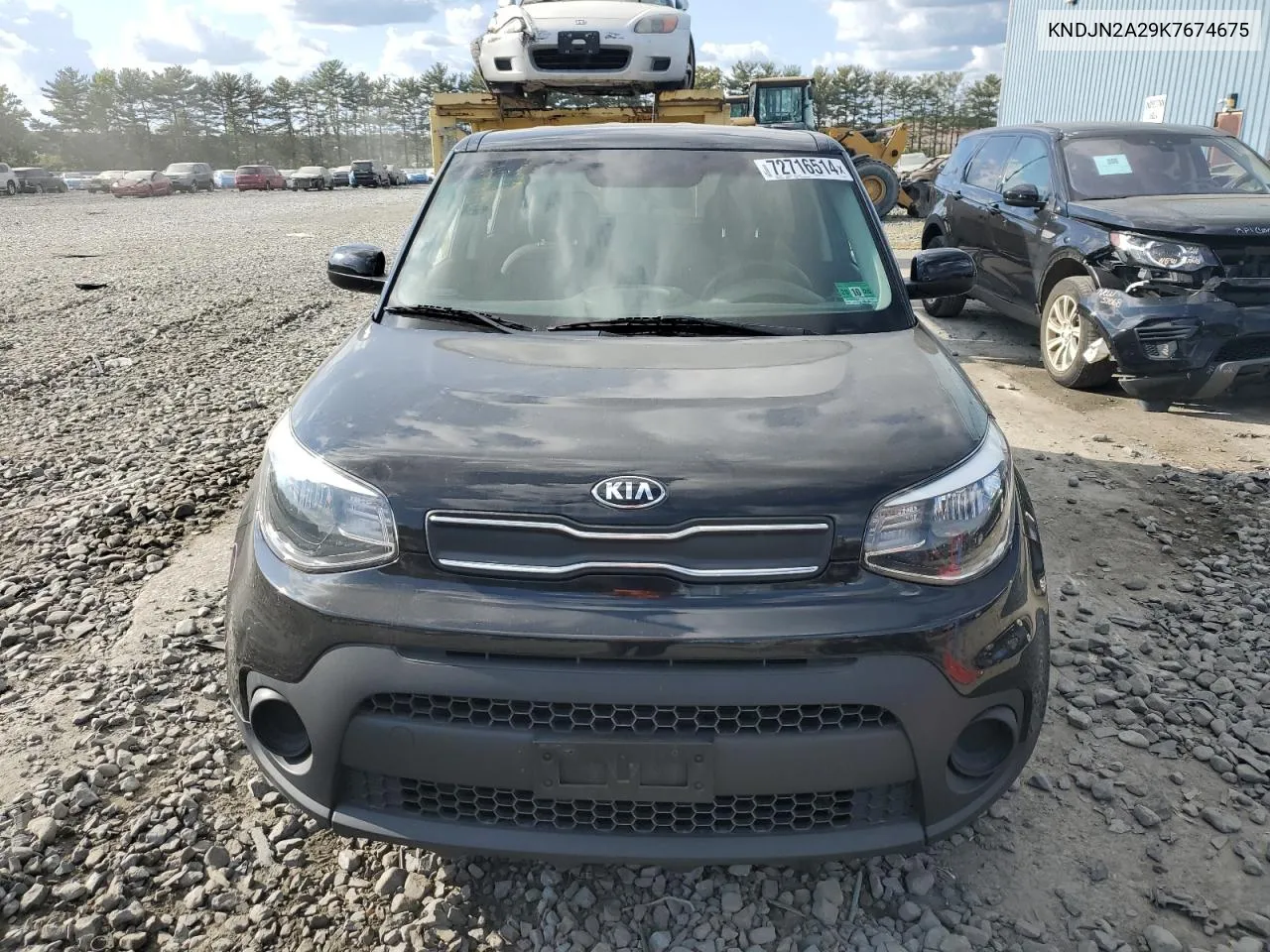 2019 Kia Soul VIN: KNDJN2A29K7674675 Lot: 72716514