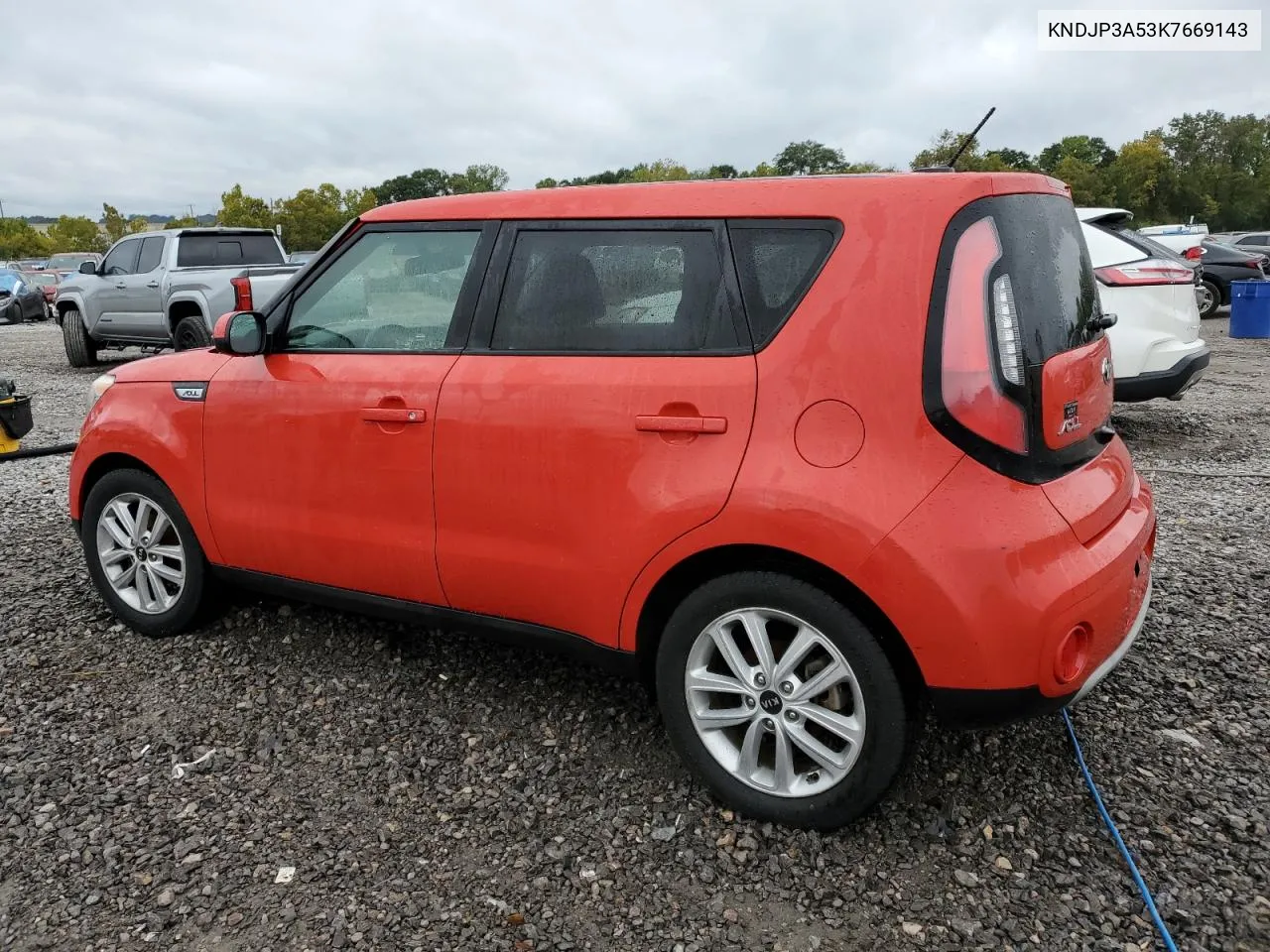 2019 Kia Soul + VIN: KNDJP3A53K7669143 Lot: 73205974