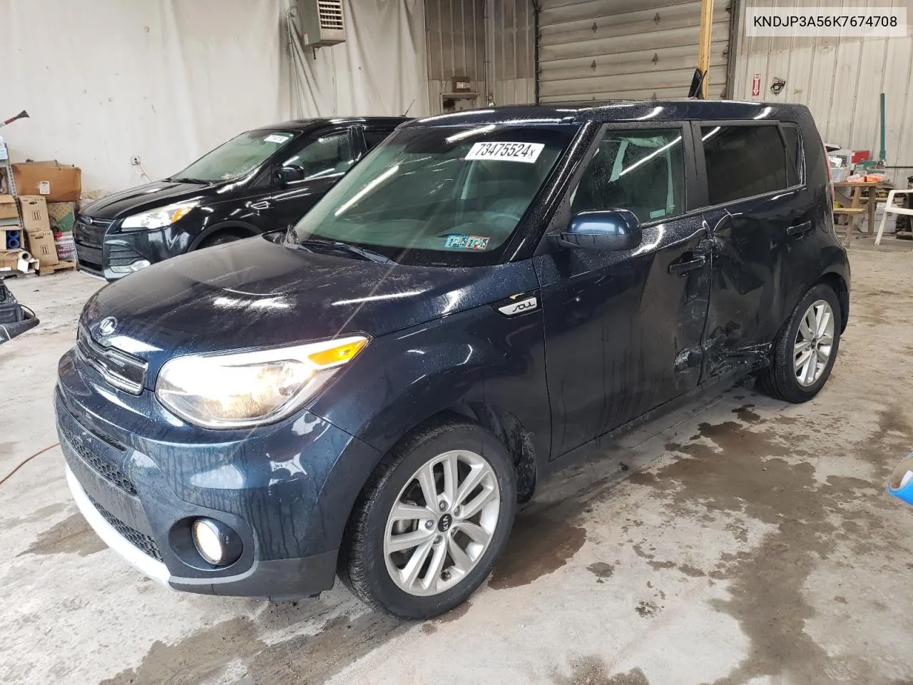 KNDJP3A56K7674708 2019 Kia Soul +