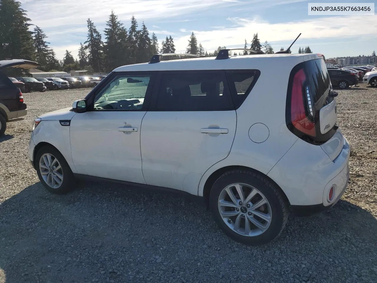 2019 Kia Soul + VIN: KNDJP3A55K7663456 Lot: 73682124