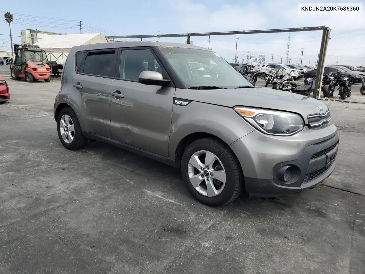 2019 Kia Soul VIN: KNDJN2A20K7686360 Lot: 73810864