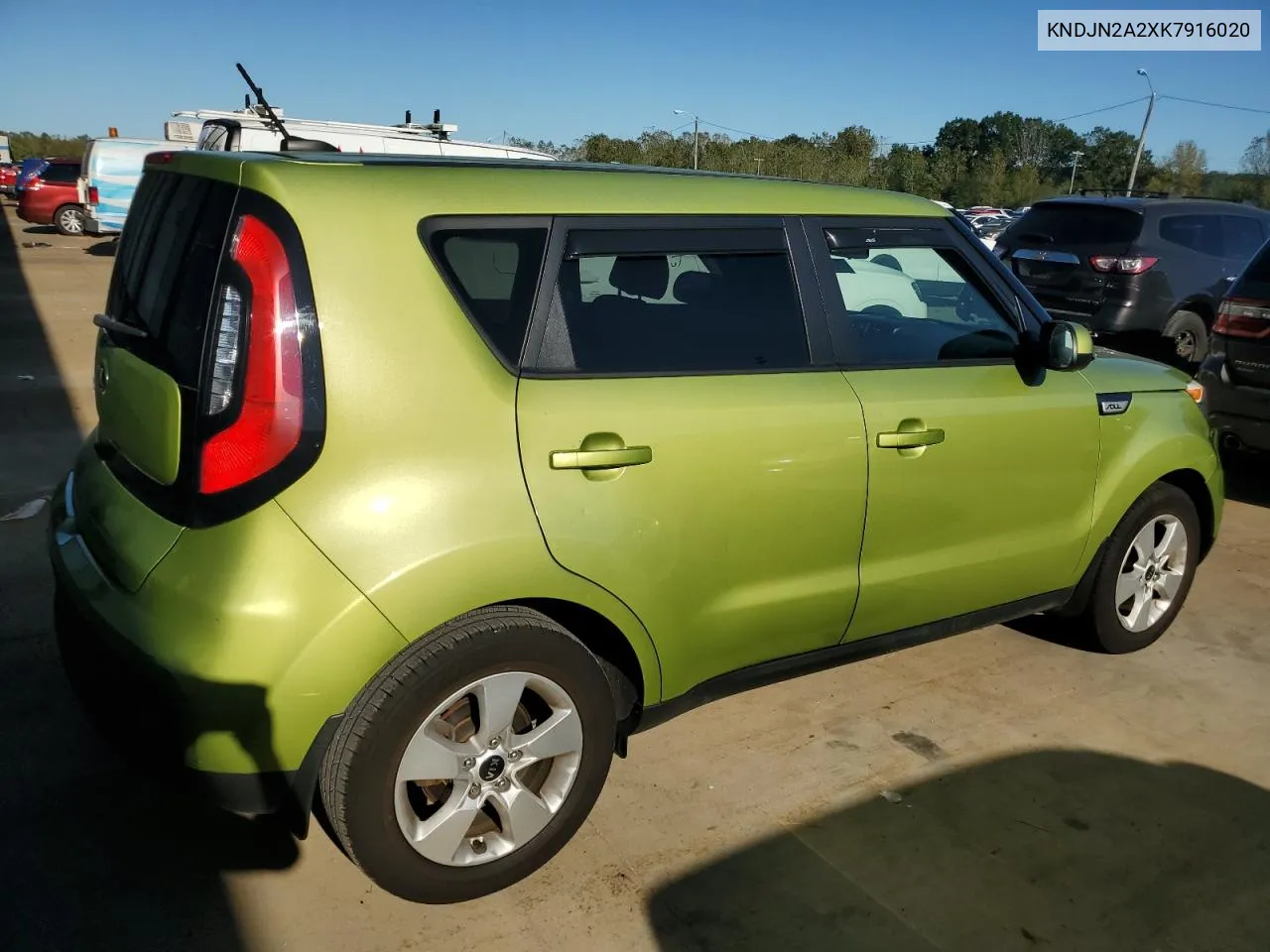 KNDJN2A2XK7916020 2019 Kia Soul