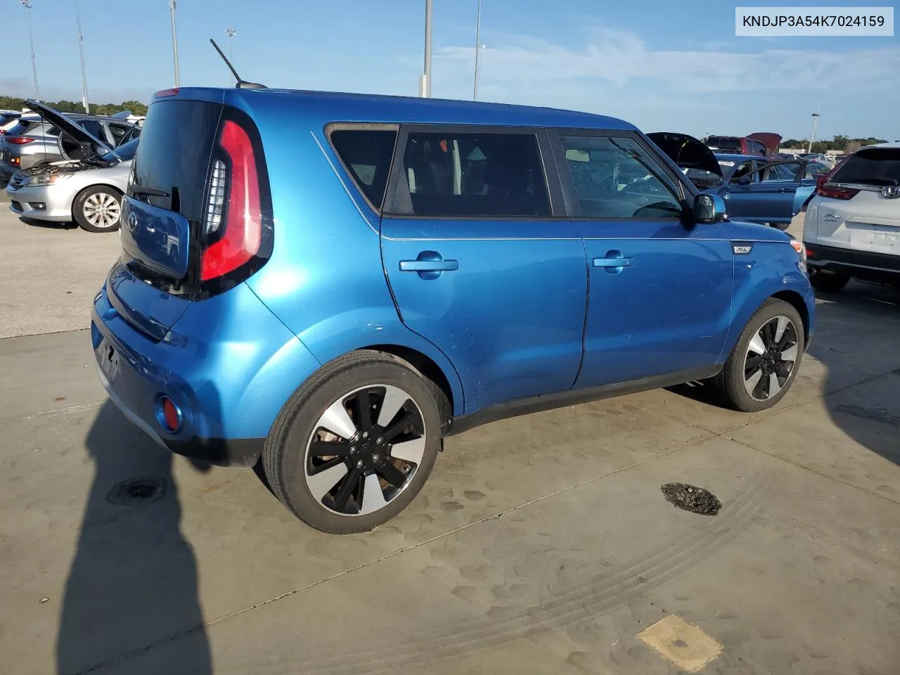 2019 Kia Soul + VIN: KNDJP3A54K7024159 Lot: 73880544