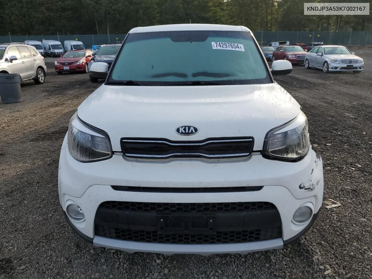 2019 Kia Soul + VIN: KNDJP3A53K7002167 Lot: 74297654